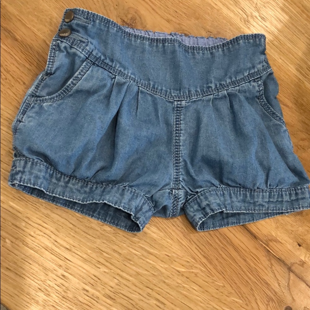 Cutest girl 12-18 month denim short gap